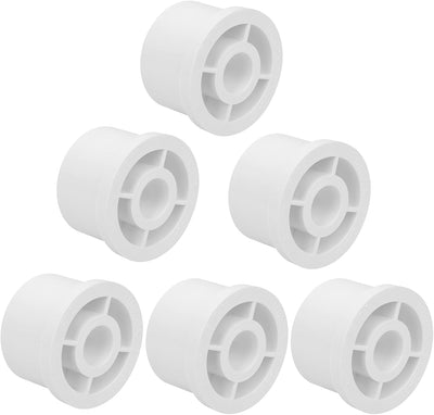 6 Pzas Reductor PVC 2x1/2pulg Montaje Tubo SCH40