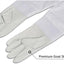 Guantes apicultor piel cabra manga larga lona talla XL