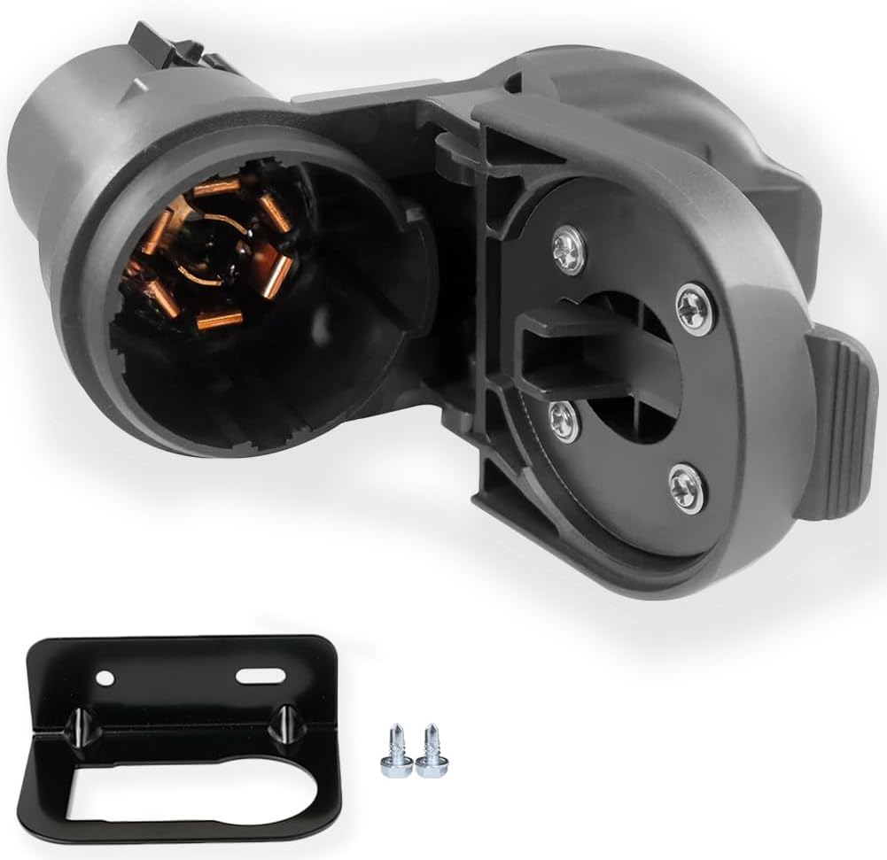 Adaptador conector remolque 7 hojas 4 pines Ford Ram Chevy