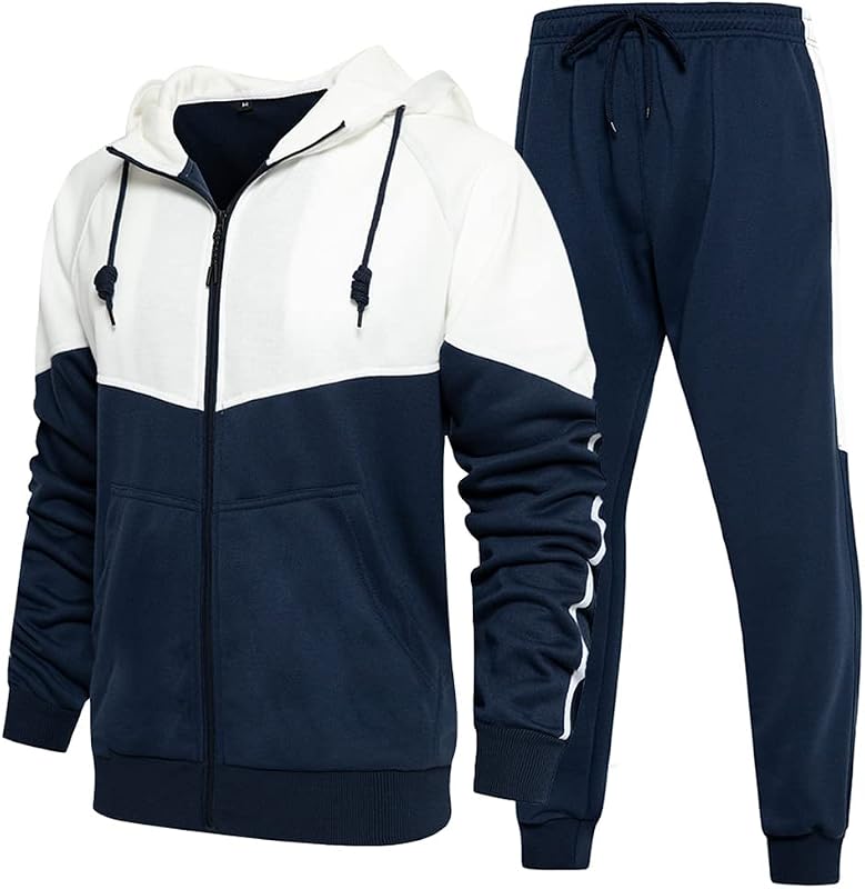 Conjunto deportivo 2 Pzas para hombre con cremallera