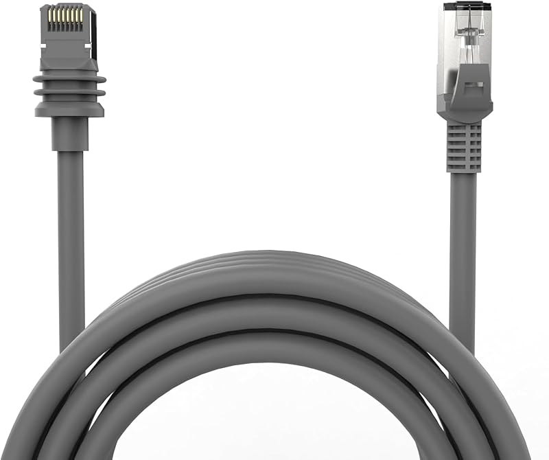 Cable Ethernet Starlink Mini 15ft Impermeable Gris
