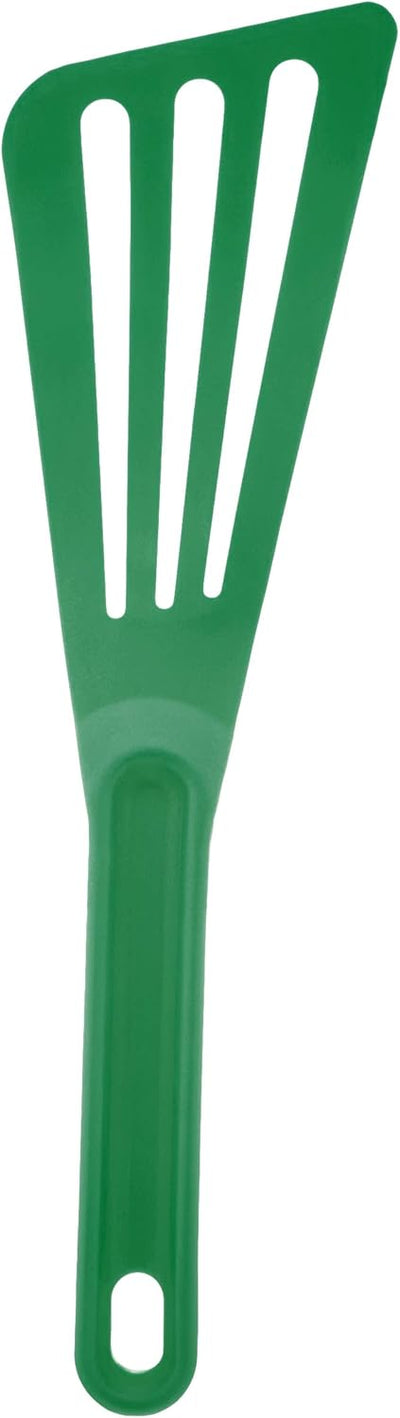 Espátula ranurada 12x3.5pulg color verde