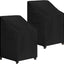 Funda silla patio resistente UV impermeable 28" set 2