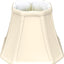 Pantalla básica para lámpara mesa 4.5x8x6.5pulg beige