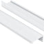 10 Tiradores Gabinete 6-1/4" Blancos para Cajones y Puertas