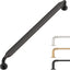 10 Tiradores Gabinete Bronce Frotado 10" para Cocina