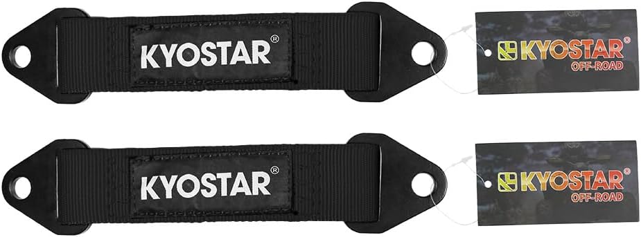 Correa límite 11" cuádruple 10000lb negro set 2
