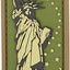 Parche Lady Liberty 1.3x2.6 para Decoración de Hogar