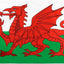 Bandera Gales 3x5ft con ojales latón