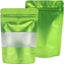 100 Bolsas QuickQlick Ventana Esmerilada 3.9x5.9" Verde