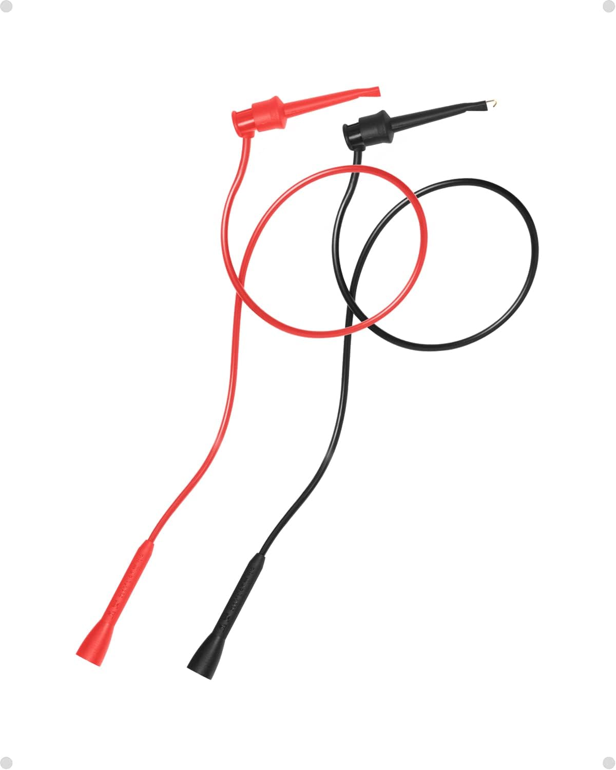 Mini clip gancho conector 0.079pulg para sonda multímetro