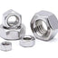 Tuercas hex m2 acero inox 304 100 pzas rosca completa