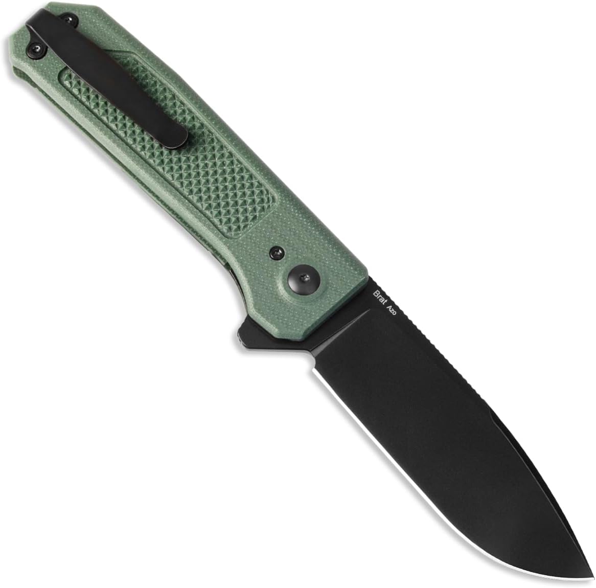 Cuchillo plegable EDC acero 60.6pulg mango G10 con abridor