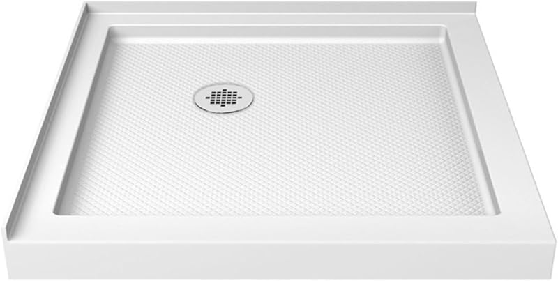 Base ducha doble umbral 36x36pulg color blanco