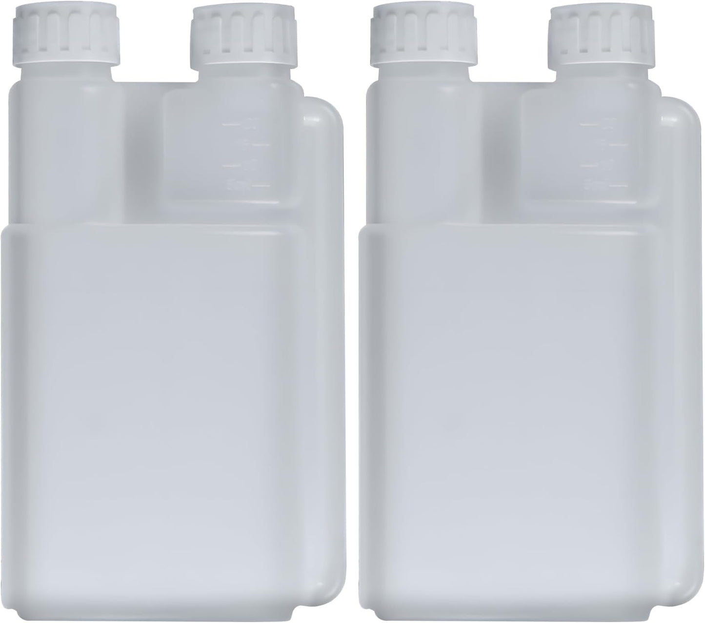 2 Botellas Chupito con Vaso Integrado Plástico HDPE 8.5oz