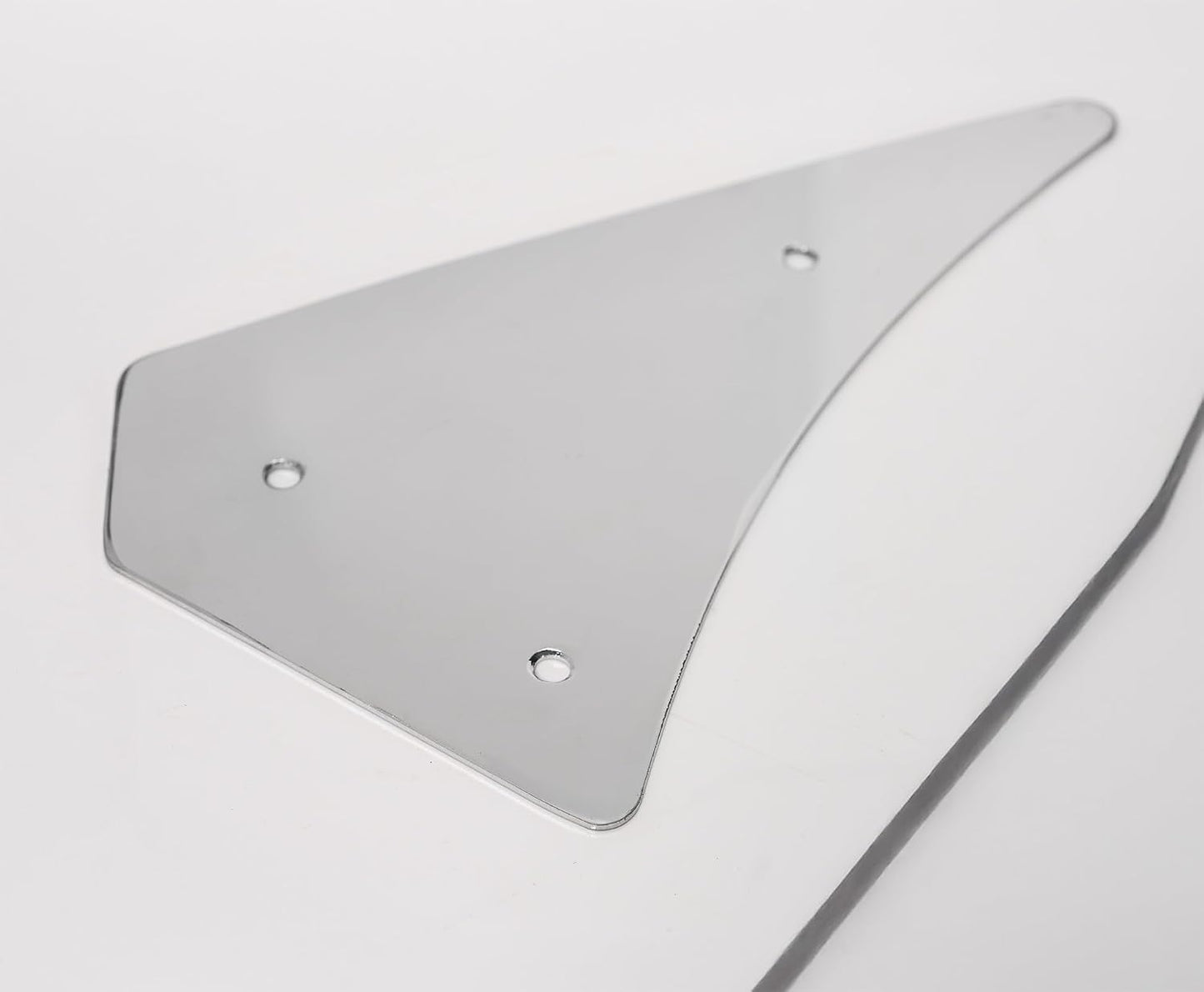 Placa marco lateral cromado para Moto MM80 80cc