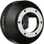 Volante carreras adaptador buje corto 6x70mm cuerpo negro