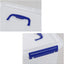 Caja plástico transparente 6l con tapa set 6