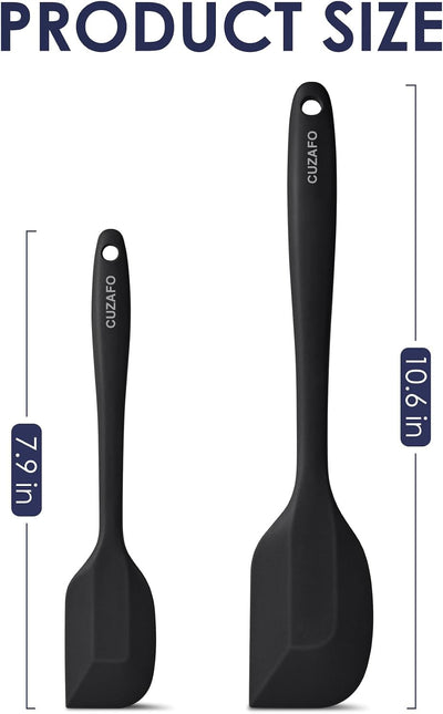Espátula silicona resistente 600°F sin BPA color negro