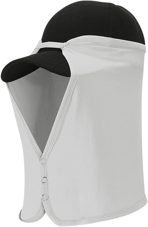Cubierta cuello sombrero protección solar UPF 50