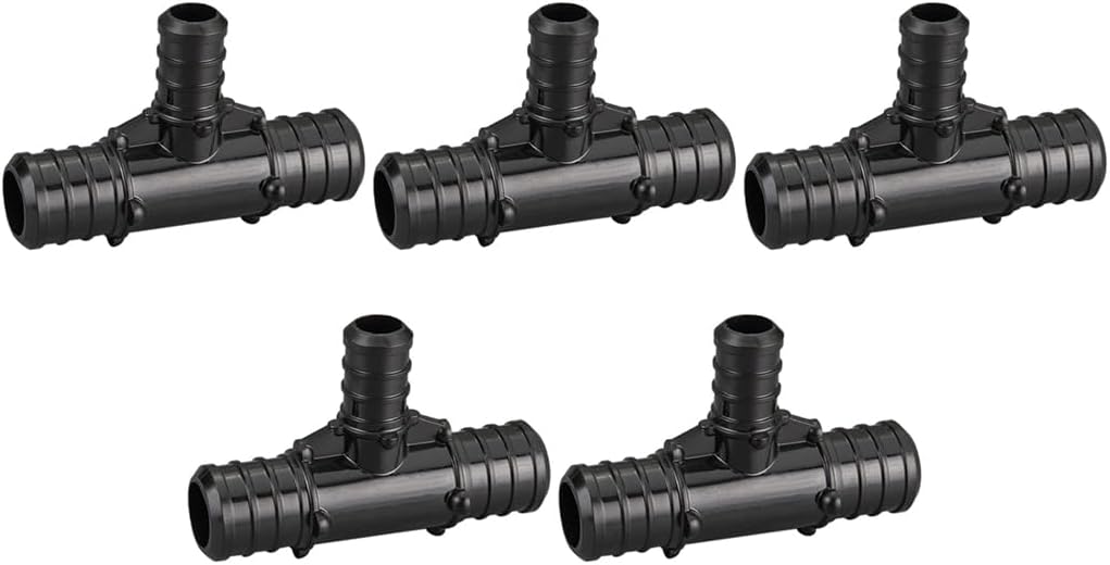 Reductor Tee PEX Crimpado 3/4x3/4x1/2 pulg