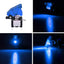 Interruptor oscilante unipolar 12V 20A con led azul para auto