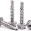 Tornillos acero inox 410 autoperforantes 50 pzas