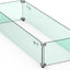 Protector viento vidrio hoguera 36x11.5 parabrisas templado