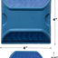 Marcador reflectante azul pavimento DOT pack 2