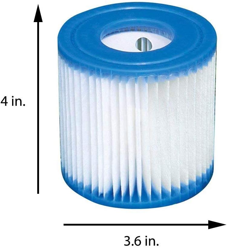 Filtro piscina Intex set 6 con cubierta redonda 10"