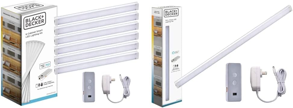 Barra LED 18pulg ajustable para kit Alexa Smart