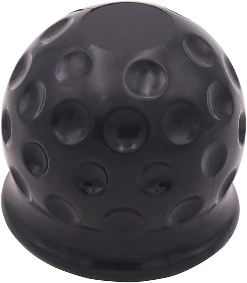 Cubierta bola enganche remolque 2pulg negro