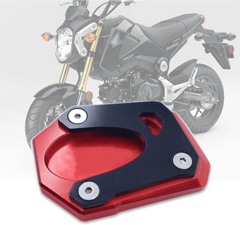 Soporte lateral CNC para Grom125 MSX125 2013 rojo