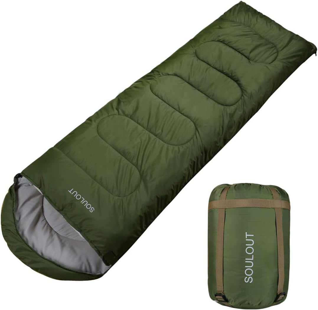 Saco dormir 3-4 estaciones ligero cálido impermeable