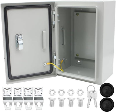 Caja eléctrica metálica impermeable IP66 12x8x6pulg
