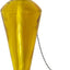 Recipiente vidrio antorcha jardín 8" mecha fibra snuffer