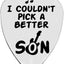 Regalo para hijo, papá, mamá, guitarrista y músico