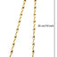 8 Pzas Cuchara Bar Cóctel Acero Inox 25cm Dorado