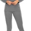 Ropa interior térmica mujer forro vellón invierno