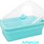 Recipientes silicón 40.6oz plegables camping cocina