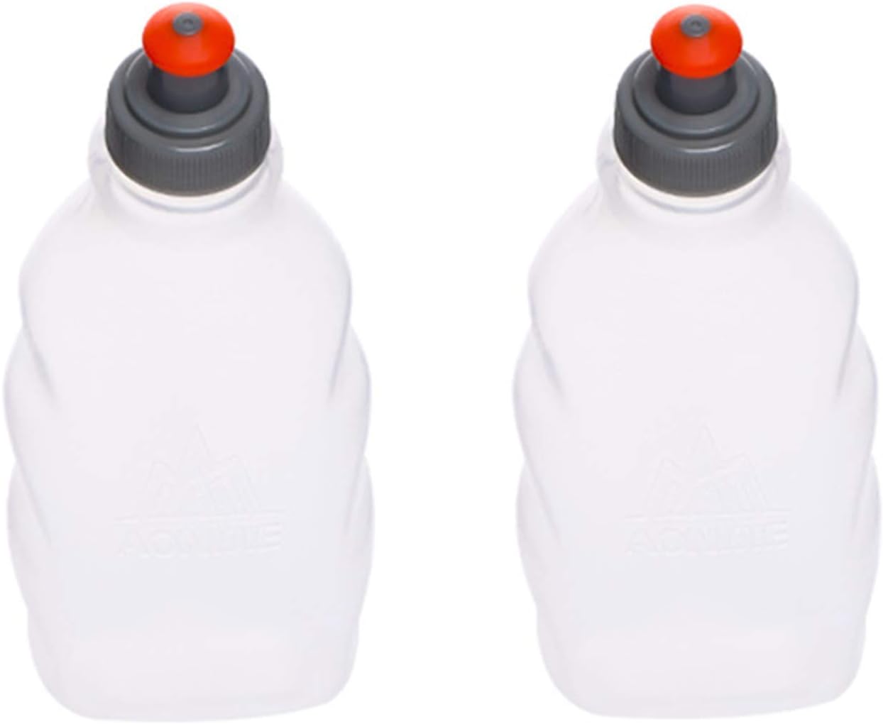 Botella agua plegable sin BPA TPU 8.5oz 2uds
