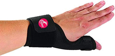 Soporte termoplástico moldeable para pulgar