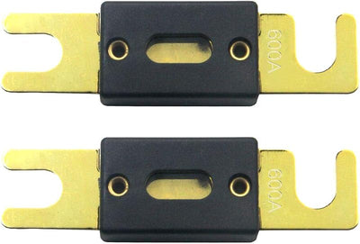 Fusible ANL 600A chapado oro para sistemas 12v/24v marinos set 5