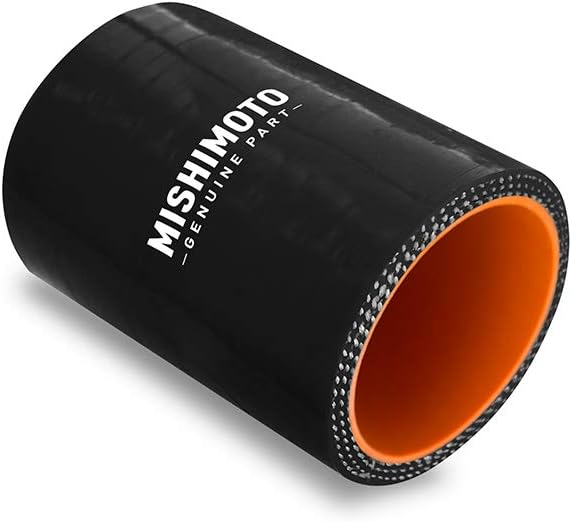 Acoplador recto 4" color negro