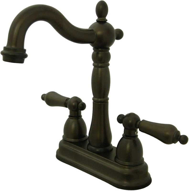 Grifo barra bronce aceitado 4.7pulg