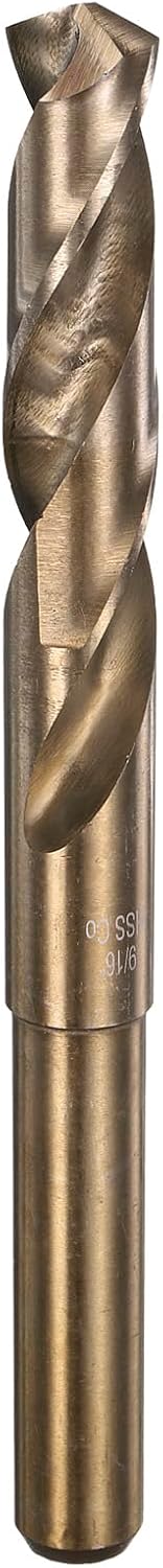 Brocas helicoidales M35 9/16pulg acero inox y metales