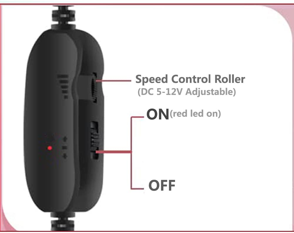 Control velocidad ventilador PC USB adaptador 3-4 pines 5-12V