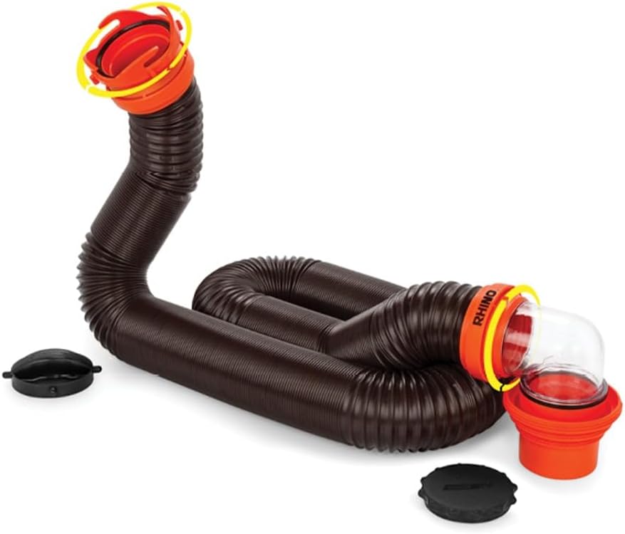 Kit manguera alcantarillado 15ft autocaravana codo