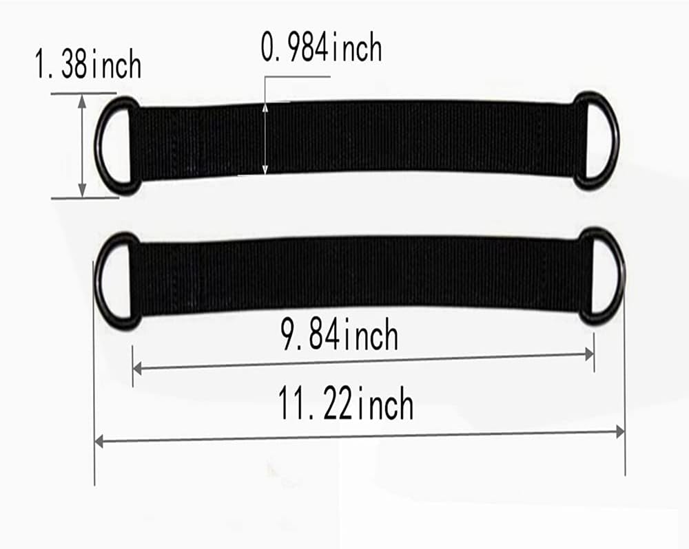 Kit 2 Correas Colgantes para Hamaca Asiento Yoga