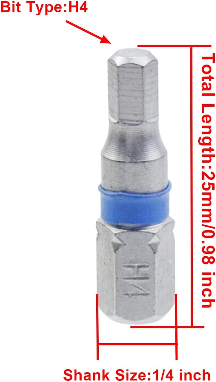 Juego 8 Pzas Destornilladores Magnéticos H4 S2 25mm